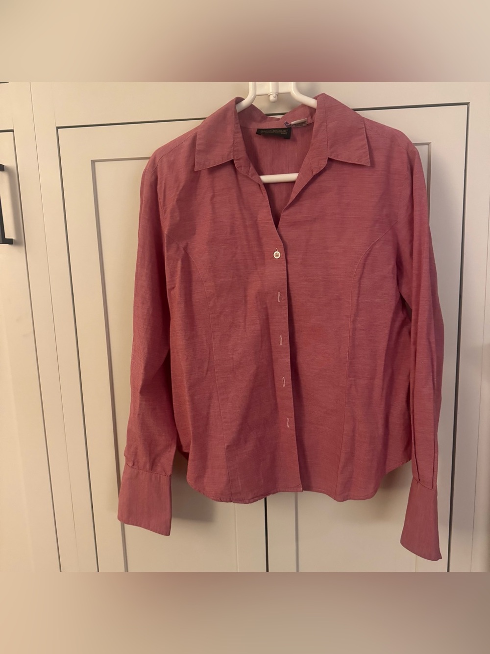 Harve Benard Mauve-Pink Button-Down Shirt